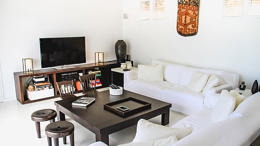 Villa Serenity Gustavia Living room