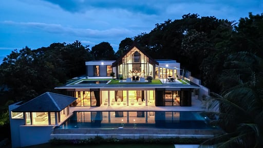 Villa Serenity Phuket Фото с дрона