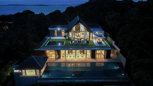 Villa Serenity Phuket Фото с дрона