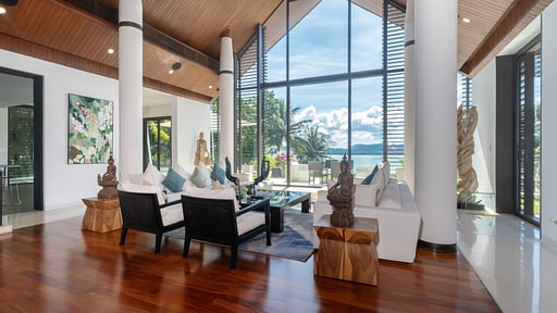 Villa Serenity Phuket Гостиная
