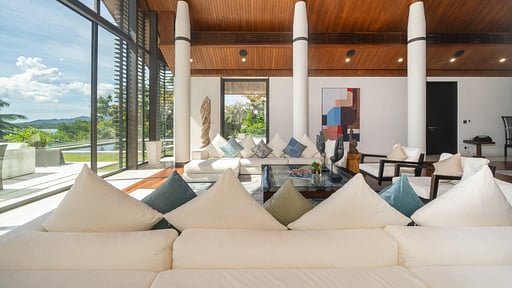 Villa Serenity Phuket Гостиная
