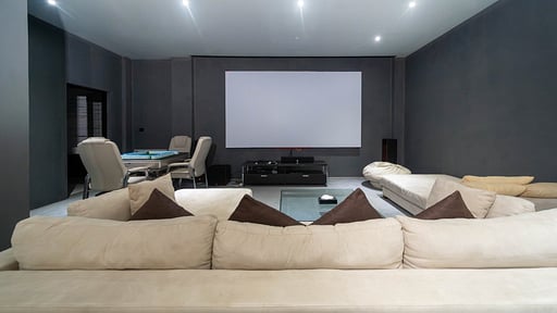 Villa Serenity Phuket Мультимедийная комната