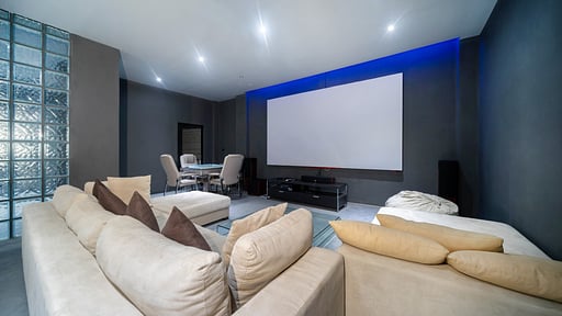 Villa Serenity Phuket Мультимедийная комната