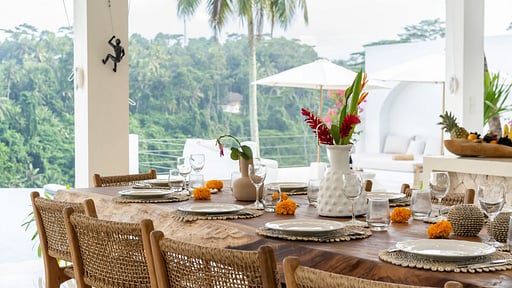 Villa Serenity Ubud Zona de comedor