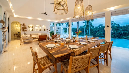 Villa Serenity Ubud Zona de comedor