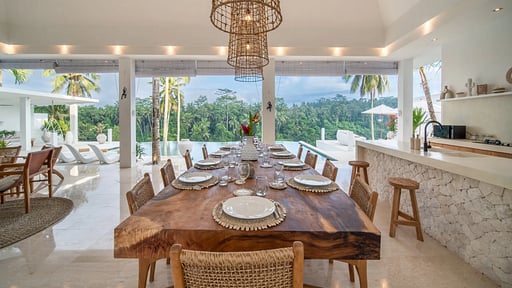 Villa Serenity Ubud Zona de comedor