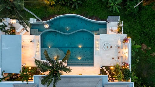 Villa Serenity Ubud Fotos de dron