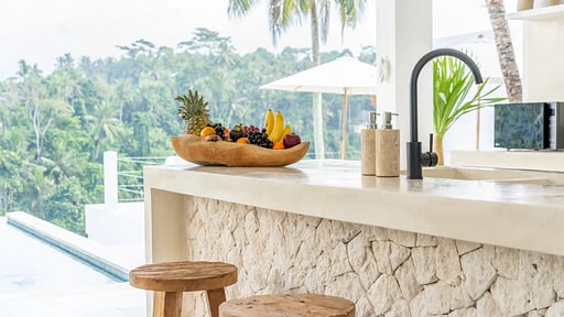 Villa Serenity Ubud Cocina