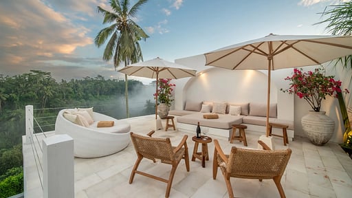 Villa Serenity Ubud Terraza/balcón