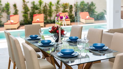 Villa Serenity Dining area