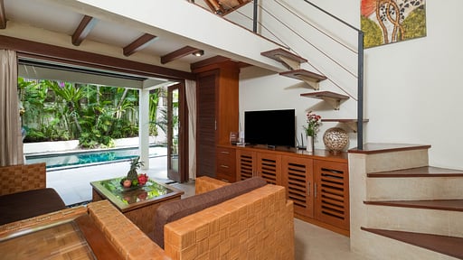 Villa Seriska Dua Seminyak Wohnbereich