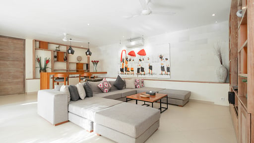 Villa Seriska Jimbaran Living room
