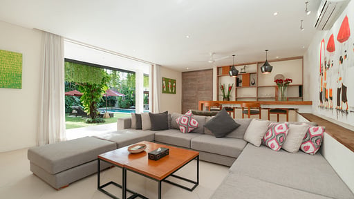 Villa Seriska Jimbaran Living room