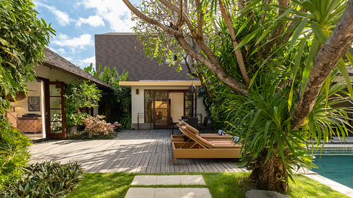 Villa Seriska Satu Sanur Garten