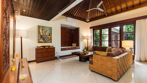 Villa Seriska Satu Sanur Wohnbereich