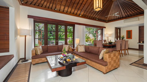 Villa Seriska Satu Sanur Wohnbereich