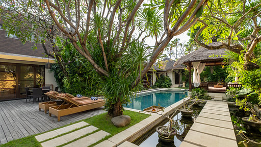 Villa Seriska Satu Sanur Garten