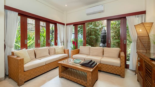 Villa Seriska Tiga Seminyak Living room