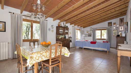 Villa Servera Zona de comedor