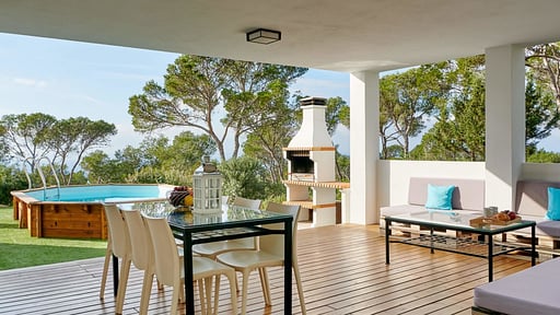 Villa Ses Abelles Terrace/Veranda