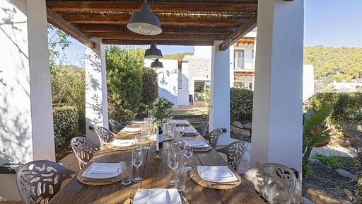 Villa Ses Llaneres Dining area