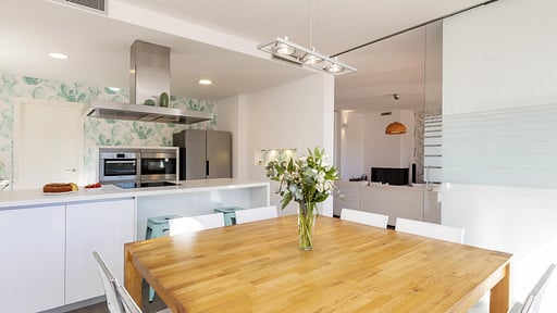 Villa Ses Llaneres Kitchen