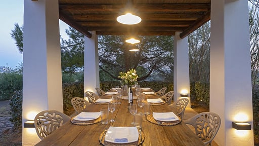 Villa Ses Llaneres Dining area