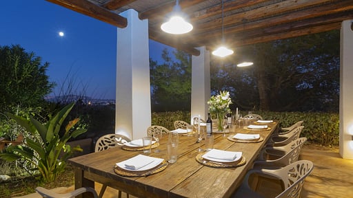 Villa Ses Llaneres Dining area