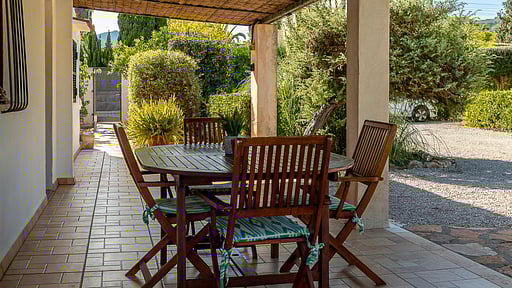 Villa Ses Palmeres Терраса/веранда