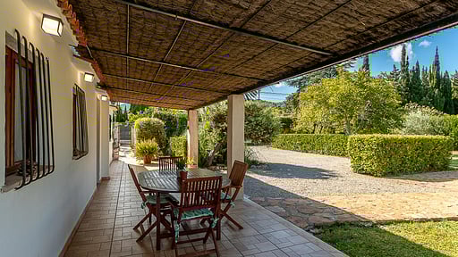 Villa Ses Palmeres Терраса/веранда