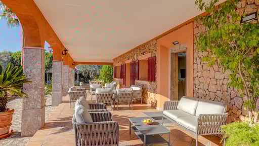 Villa Ses Porrasses Терраса/веранда