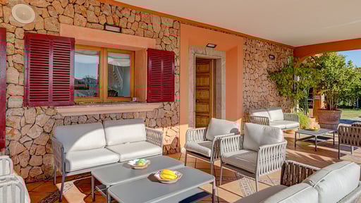 Villa Ses Porrasses Терраса/веранда