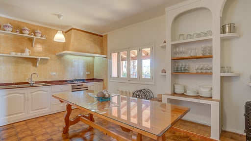 Villa Ses Porrasses Кухня