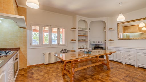 Villa Ses Porrasses Кухня