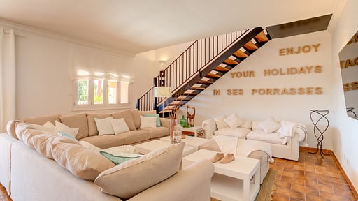 Villa Ses Porrasses Гостиная