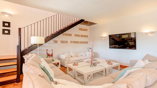 Villa Ses Porrasses Гостиная