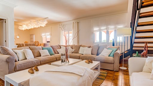 Villa Ses Porrasses Гостиная