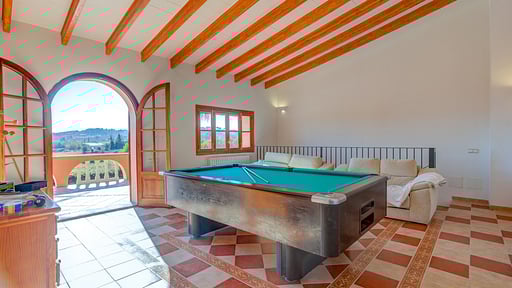 Villa Ses Porrasses Бильярд