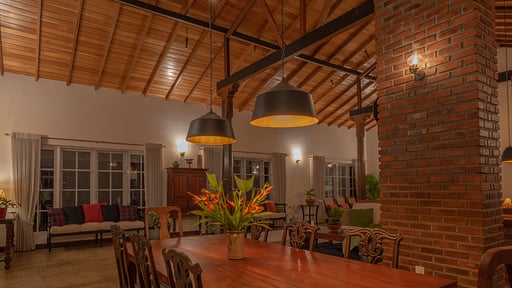 Sevena Villa Dining area