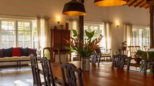 Sevena Villa Dining area