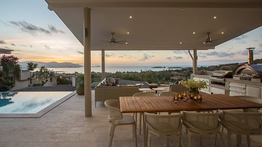 Villa Seventh Heaven Sunset Estates Salle à manger