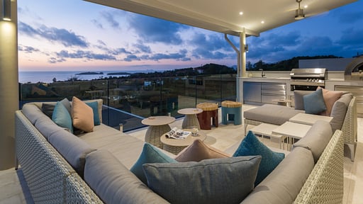 Villa Seventh Heaven Sunset Estates Terrasse