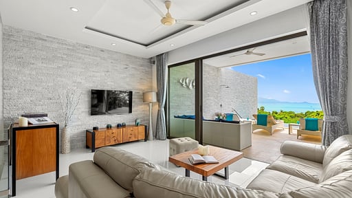 Villa Shades of Blue Living room