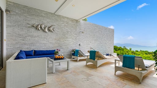 Villa Shades of Blue Terrace/Veranda