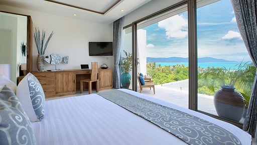 Villa Shades of Blue Bedroom 1