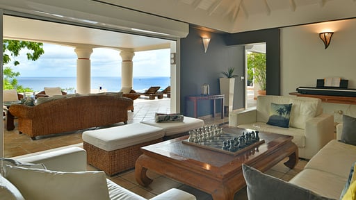 Villa Shalimar Lurin Woonkamer