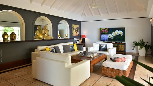 Villa Shalimar Lurin Woonkamer