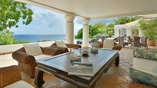 Villa Shalimar Lurin Terras/Veranda