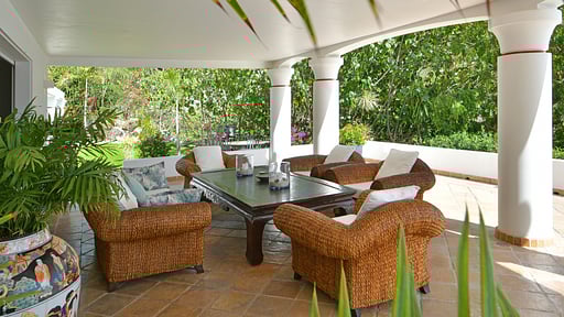 Villa Shalimar Lurin Terras/Veranda