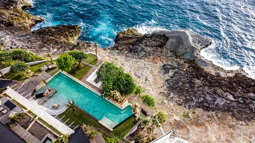 Villa Shambala Lembongan Drone pictures